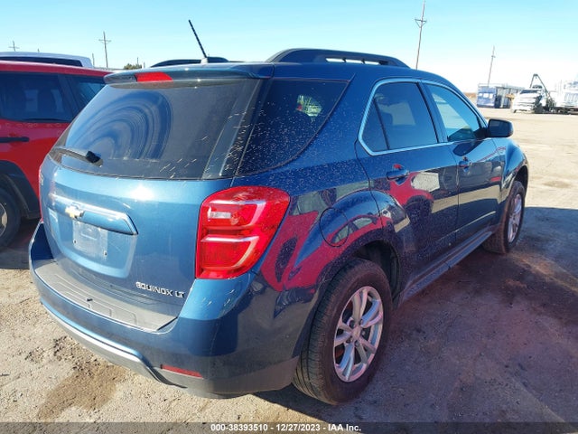 2016 CHEVROLET EQUINOX LT VIN: 2GNALCEK3G6290783