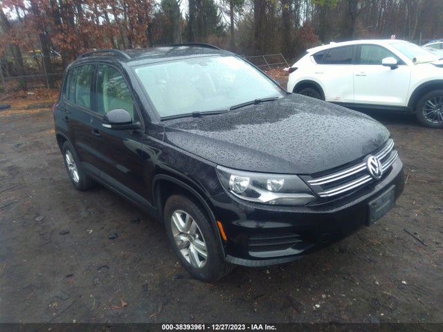 2016 VOLKSWAGEN TIGUAN S VIN: WVGBV7AX1GW514442