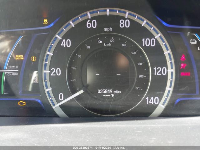 1HGCR6F59FA008627 Honda Accord Hybrid Ex-l