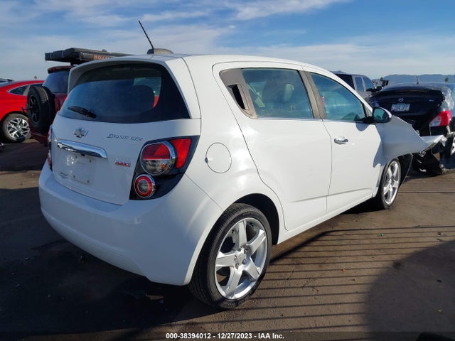 Chevrolet Sonic Ltz Auto 2015 1G1JE6SB2F4211704 Image 4