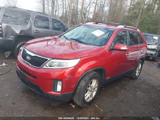 KIA SORENTO LX 2014 5XYKTDA63EG516865 Image 2