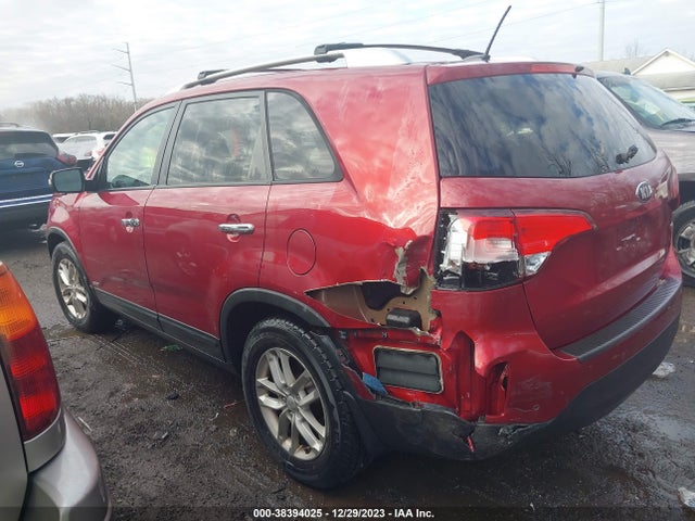 KIA SORENTO LX 2014 5XYKTDA63EG516865 Image 3