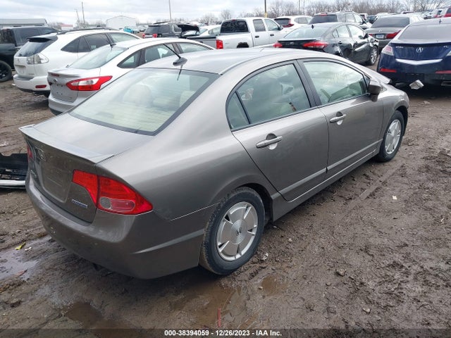 2008 HONDA CIVIC HYBRID VIN: JHMFA36278S008774
