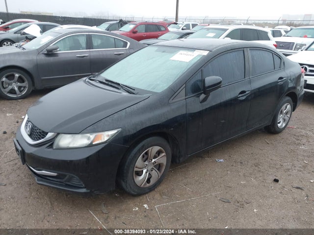 Honda Civic Lx 2015 19XFB2F52FE060400 Image 2