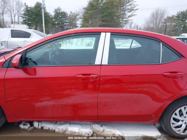 5YFBURHE9KP871392 Toyota COROLLA LE