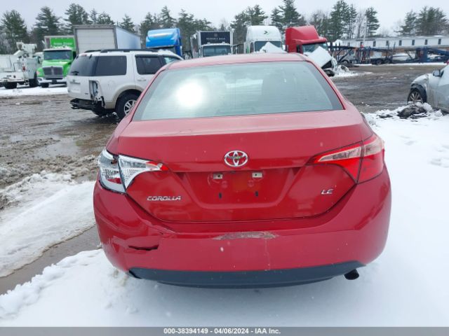 5YFBURHE9KP871392 Toyota COROLLA LE