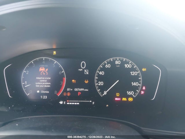 2023 HONDA CIVIC EX /EX W/O BSI VIN: 2HGFE1F79PH321077