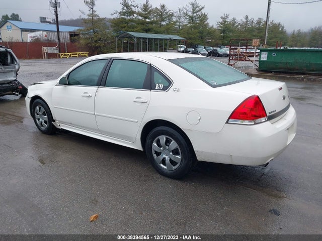 2009 CHEVROLET IMPALA POLICE VIN: 2G1WS57M091231890