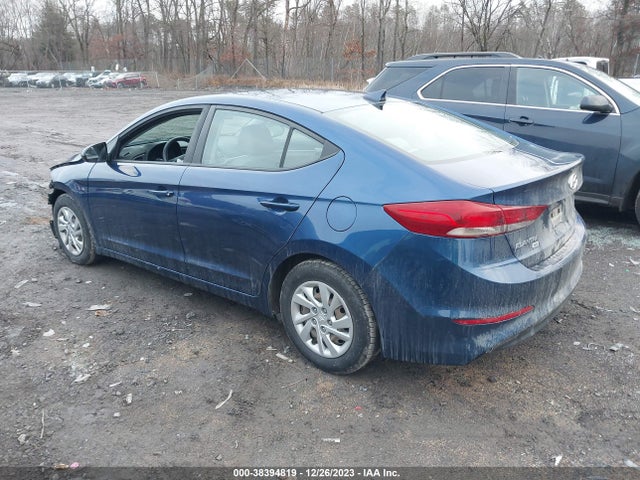 2017 HYUNDAI ELANTRA SE VIN: 5NPD74LF5HH067373