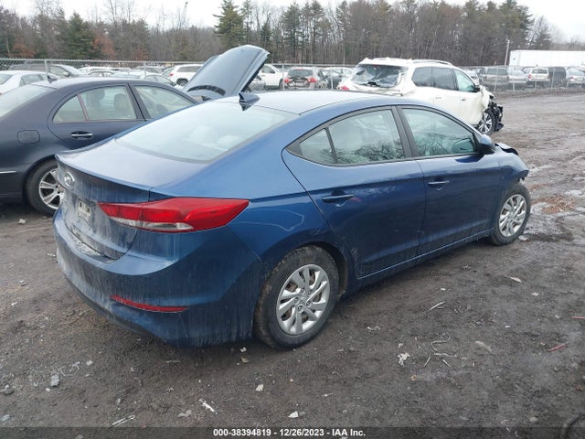 2017 HYUNDAI ELANTRA SE VIN: 5NPD74LF5HH067373