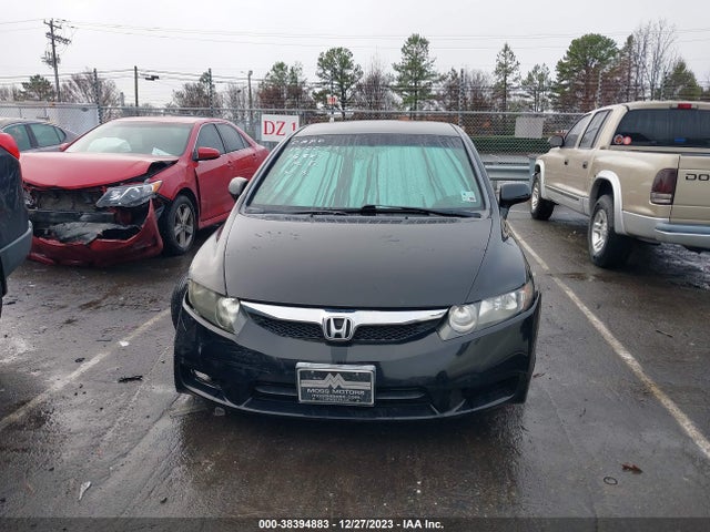 2009 HONDA CIVIC LX VIN: 2HGFA16569H316884