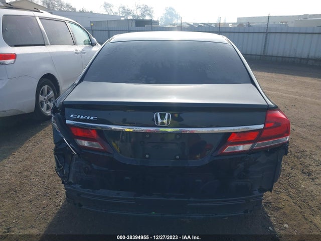 2014 HONDA CIVIC LX VIN: 19XFB2F55EE206609