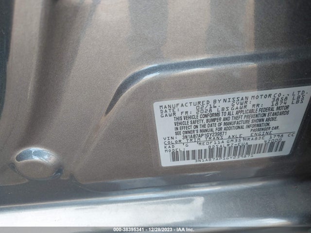 Nissan SENTRA SR 2016 3N1AB7AP1GY239871 Image 9