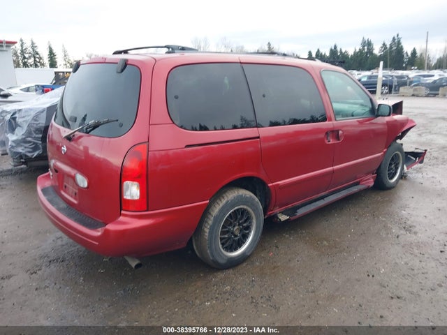 2001 NISSAN QUEST SE VIN: 4N2ZN16T01D830047