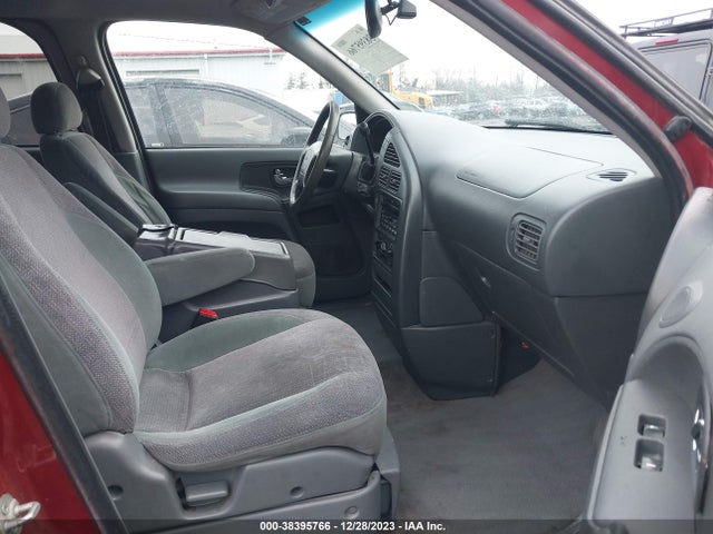 2001 NISSAN QUEST SE VIN: 4N2ZN16T01D830047
