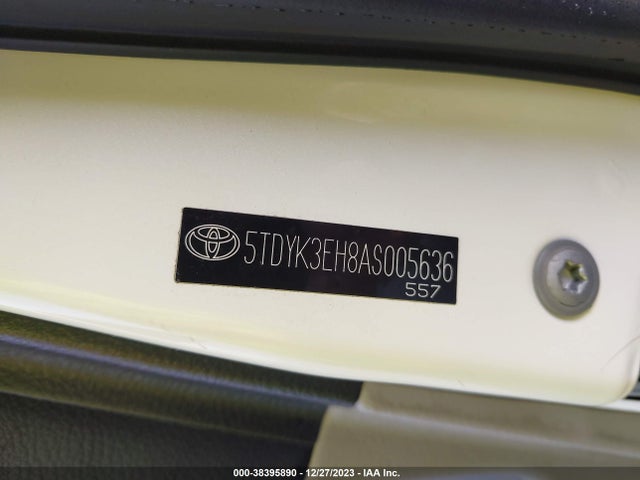 2010 TOYOTA HIGHLANDER LIMITED V6 VIN: 5TDYK3EH8AS005636