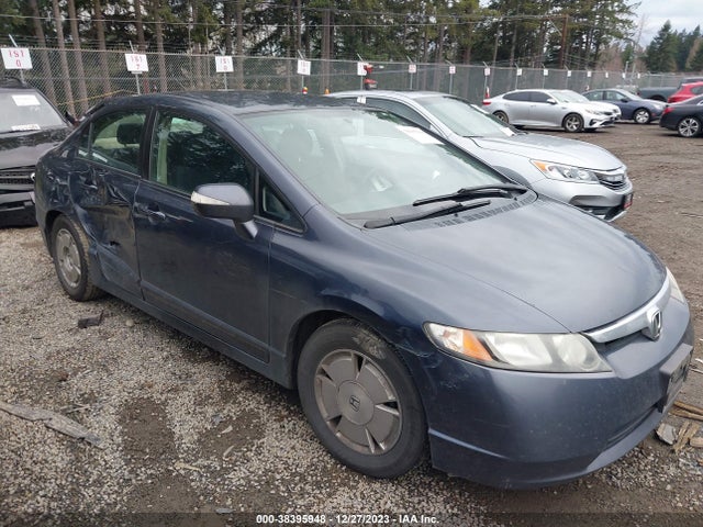 2007 HONDA CIVIC HYBRID VIN: JHMFA36287S010306