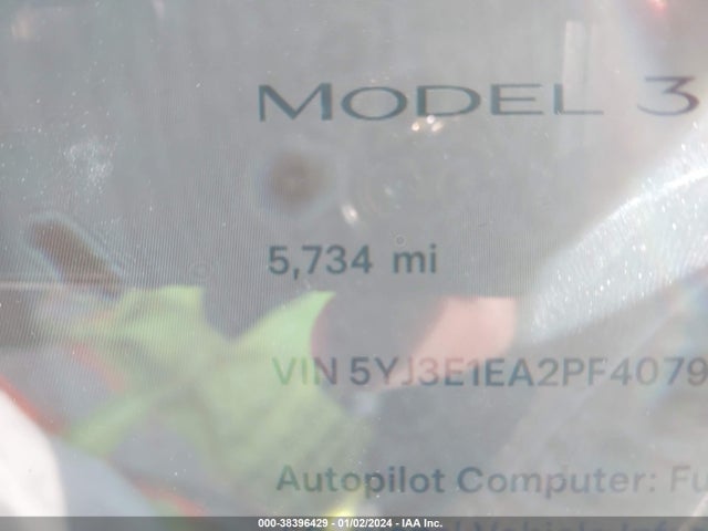 Tesla Model 3 Rear-wheel Drive 2023 5YJ3E1EA2PF407965 Image 15