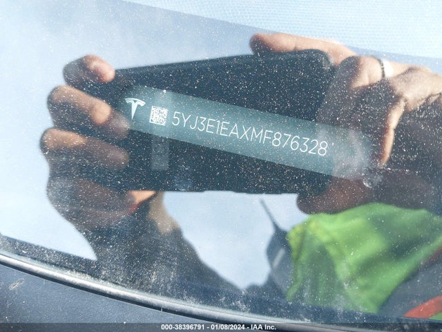 2021 TESLA MODEL 3 5YJ3E1EAXMF876328 Photo 8