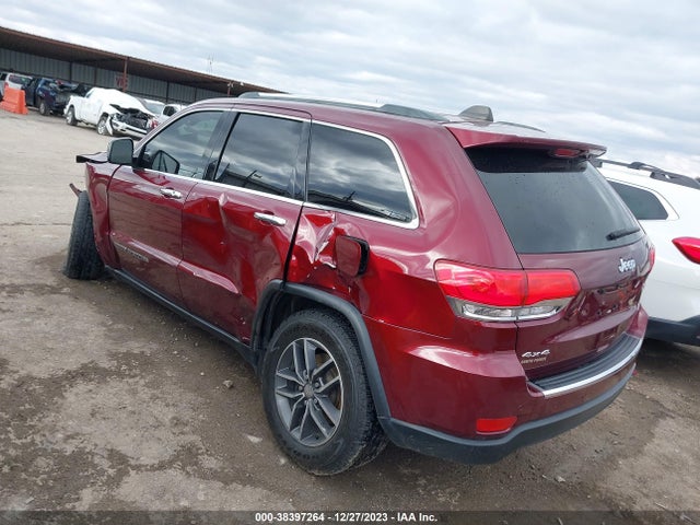 2018 JEEP GRAND CHEROKEE LIMITED 4X4 VIN: 1C4RJFBG2JC166201