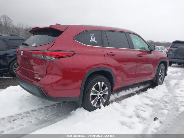 Toyota Highlander Xle 2022 5TDGZRBH0NS573223 Image 4