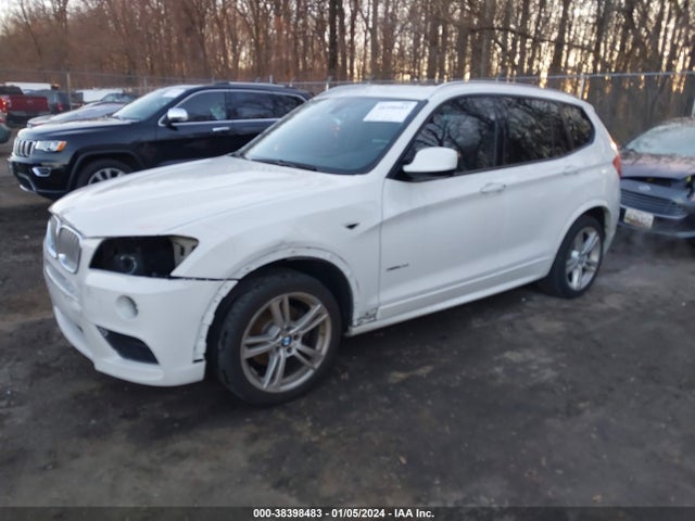 BMW X3 Xdrive28i 2014 5UXWX9C55E0D12423 Image 2