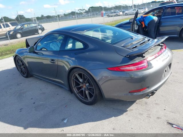 2014 PORSCHE 911 WP0AB2A92ES120143 Photo 2