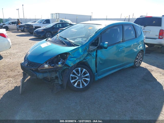 2012 HONDA FIT SPORT VIN: JHMGE8H52CC011145