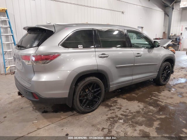 Toyota Highlander Xle V6 2015 5TDJKRFHXFS163843 Image 4