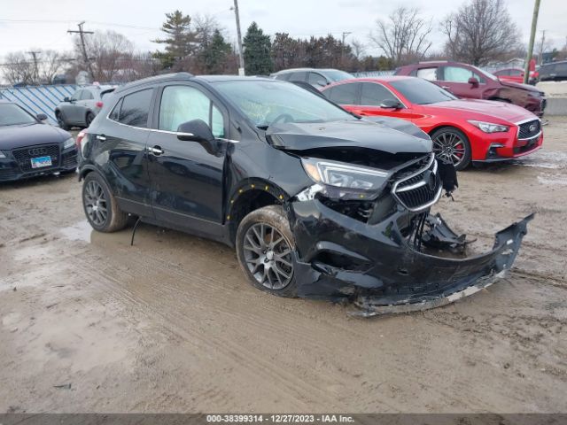 Продажа на аукционе авто 2019 Buick Encore Fwd Sport Touring, vin: KL4CJ1SB3KB848986, номер лота: 38399314