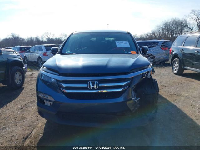 5FNYF5H12GB040538 Honda PILOT LX