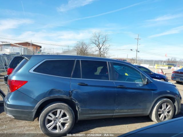 5FNYF5H12GB040538 Honda PILOT LX