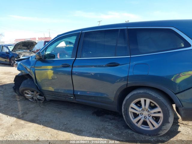 5FNYF5H12GB040538 Honda PILOT LX