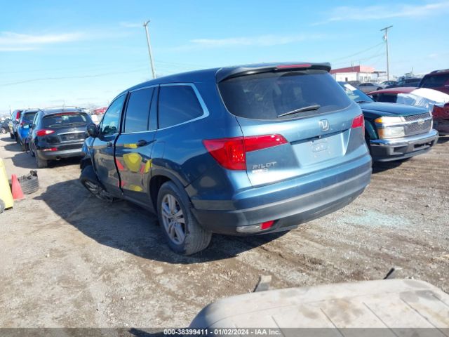 5FNYF5H12GB040538 Honda PILOT LX