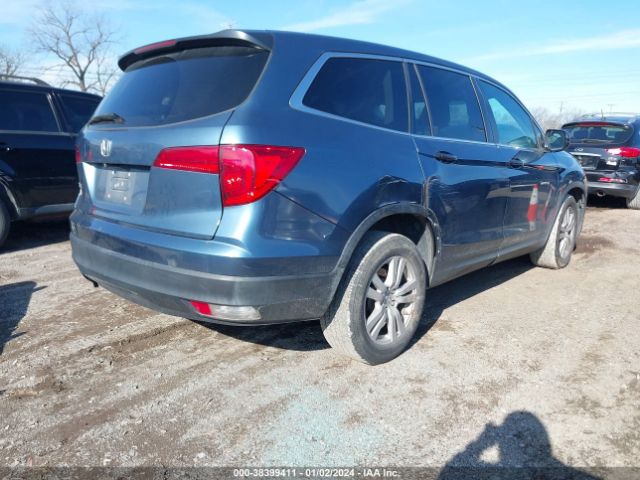 5FNYF5H12GB040538 Honda PILOT LX