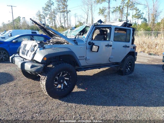 2017 JEEP WRANGLER UNLIMITED SPORT 4X4 VIN: 1C4BJWDG0HL570607