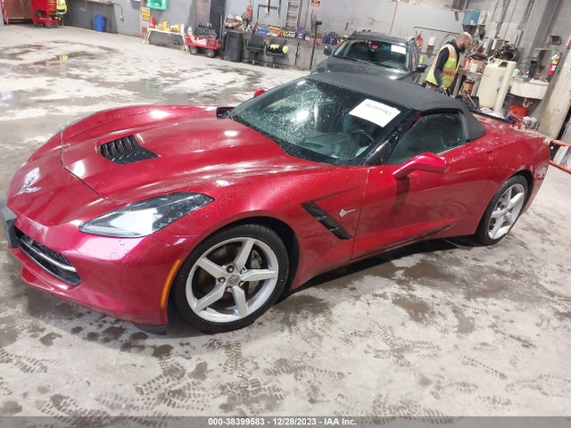 Chevrolet CORVETTE STINGRAY 2014 1G1YD3D75E5134618 Image 2