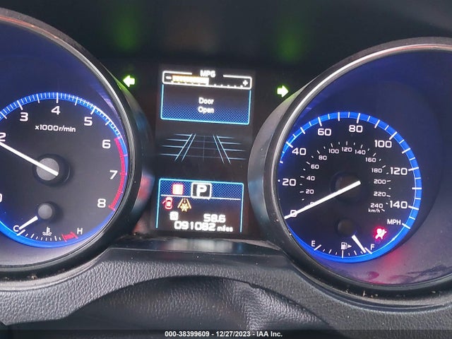 2016 SUBARU OUTBACK 2.5I PREMIUM VIN: 4S4BSAHC0G3212974
