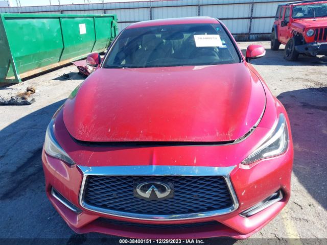 JN1FV7EK4KM360529 Infiniti Q60 3.0t Red Sport 400