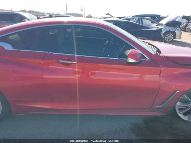 JN1FV7EK4KM360529 Infiniti Q60 3.0t Red Sport 400