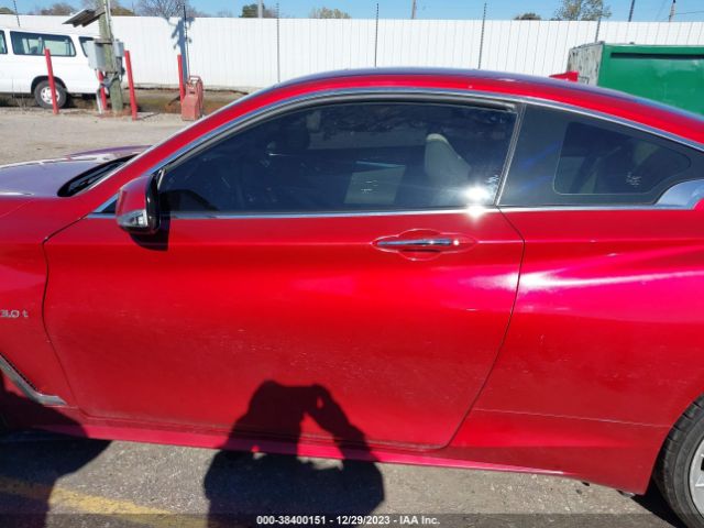 JN1FV7EK4KM360529 Infiniti Q60 3.0t Red Sport 400