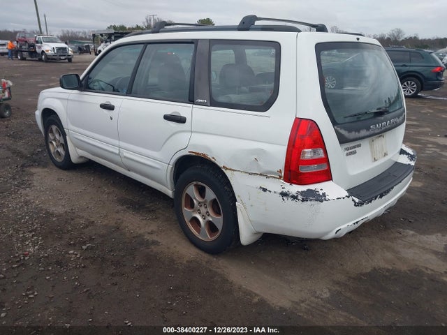 2003 SUBARU FORESTER XS VIN: JF1SG65693H758399