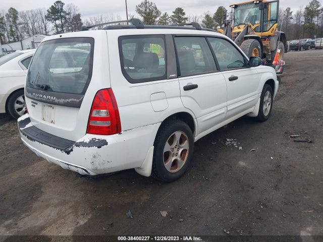 2003 SUBARU FORESTER XS VIN: JF1SG65693H758399