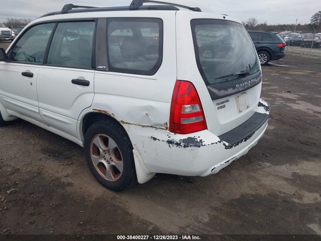 2003 SUBARU FORESTER XS VIN: JF1SG65693H758399