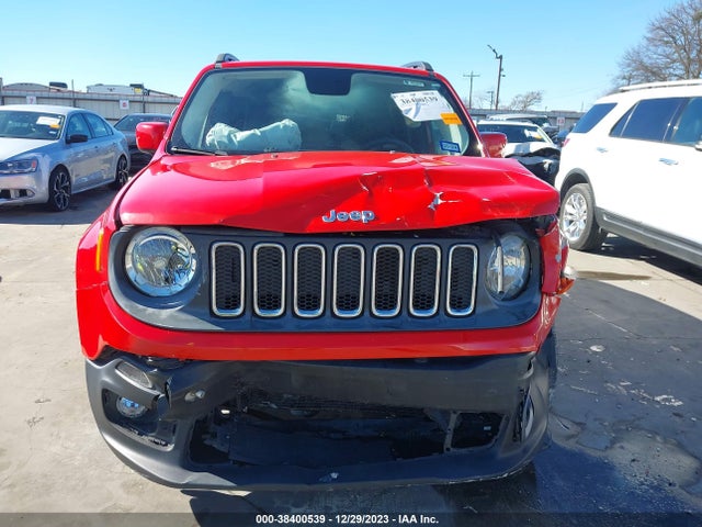 2015 JEEP RENEGADE LATITUDE VIN: ZACCJABT8FPB51212
