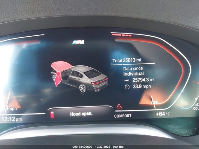 BMW 740I 2022 WBA7T2C01NCJ55415 Image 7