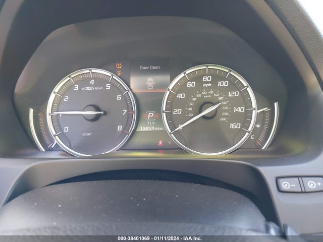19UUB2F45KA009812 Acura Tlx Tech Pkg