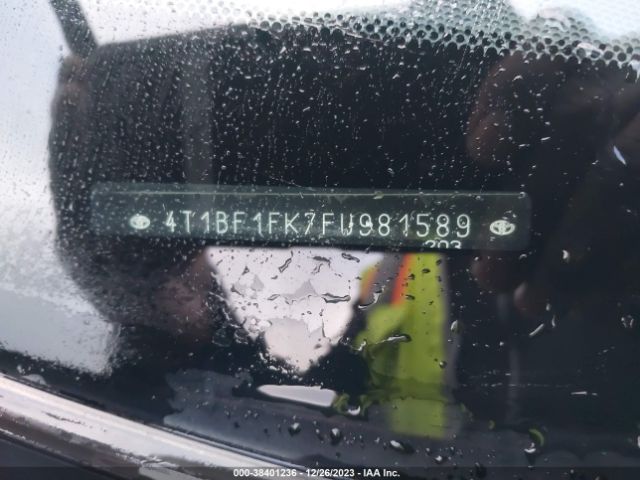 2015 TOYOTA CAMRY 4T1BF1FK7FU981589 Photo 8