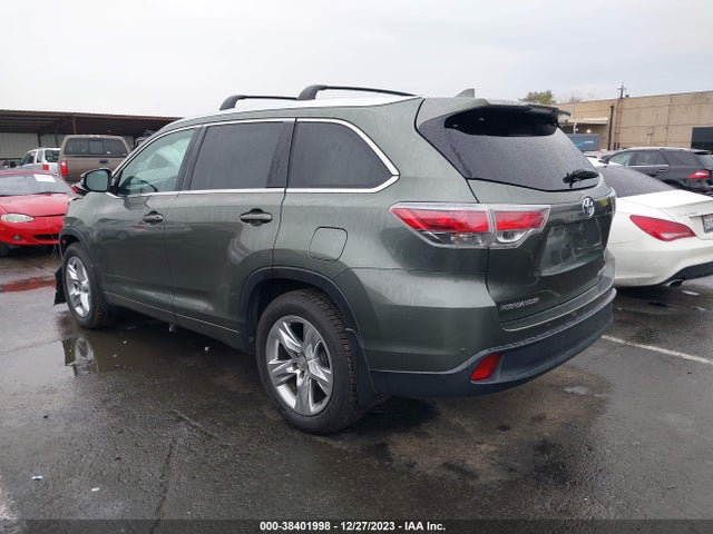 2015 TOYOTA HIGHLANDER LIMITED PLATINUM V6 VIN: 5TDDKRFH6FS212789