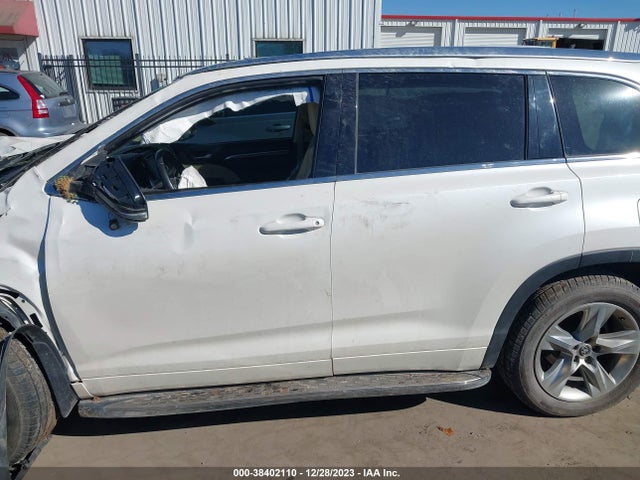 2019 TOYOTA HIGHLANDER LIMITED VIN: 5TDYZRFH0KS338475